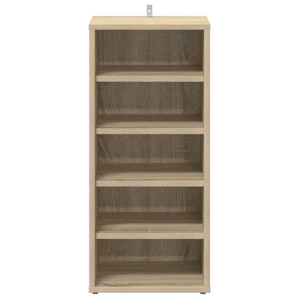 vidaXL Παπουτσοθήκη Sonoma Δρυς 31,5 x 35 x 70 εκ. από Επεξ. Ξύλο