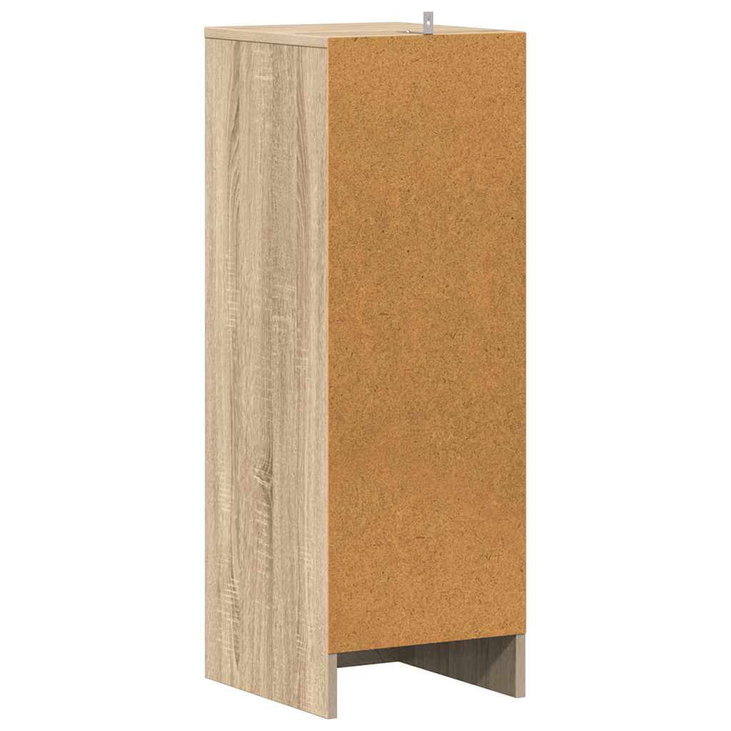 vidaXL Παπουτσοθήκη Sonoma Δρυς 31,5 x 35 x 90 εκ. από Επεξ. Ξύλο