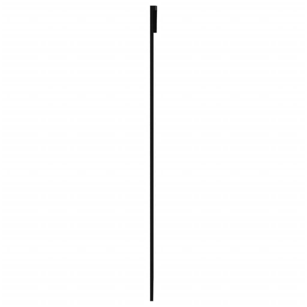 vidaXL Συρόμενη Πόρτα με Σετ Υλικού ESG Γυαλί & Αλουμίνιο 102 x 205 εκ.