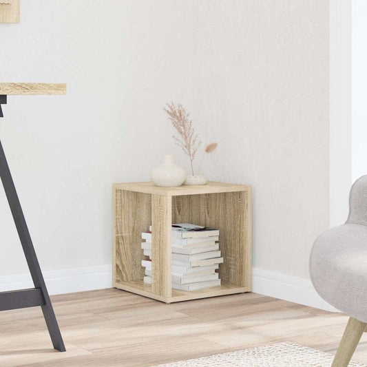 vidaXL Τραπέζι Βοηθητικό Sonoma Δρυς 33 x 33 x 34,5 εκ από Επεξ. Ξύλο