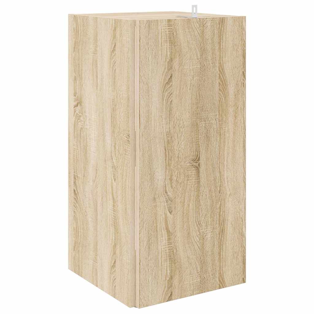 vidaXL Ντουλάπι Γωνιακό Sonoma Δρυς 33 x 33 x 67 εκ. από Επεξ. Ξύλο