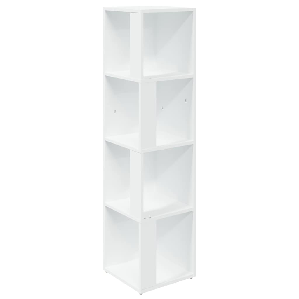 vidaXL Ντουλάπι Γωνία Λευκό 33 x 33 x 132 εκ. από Μοριοσανίδα