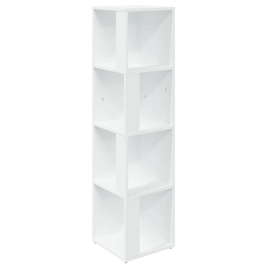 vidaXL Ντουλάπι Γωνία Λευκό 33 x 33 x 132 εκ. από Μοριοσανίδα