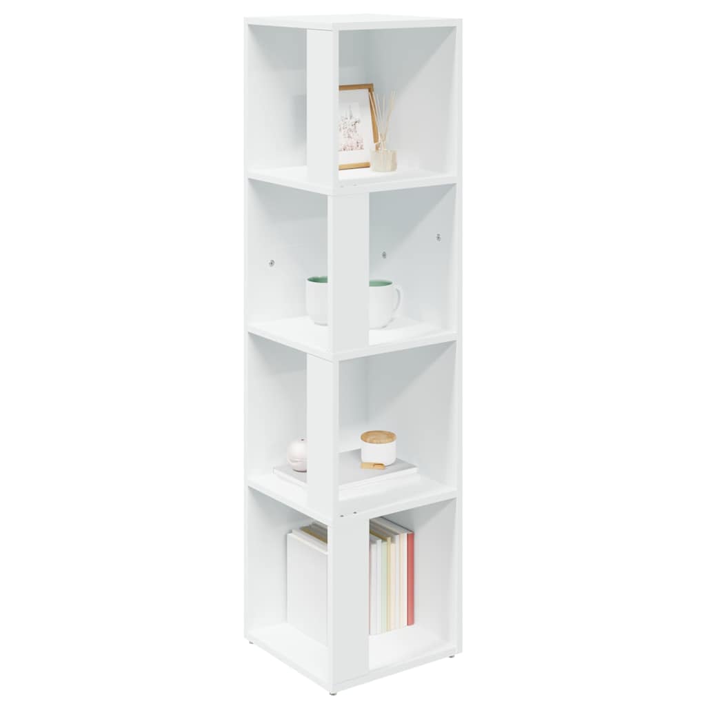 vidaXL Ντουλάπι Γωνία Λευκό 33 x 33 x 132 εκ. από Μοριοσανίδα