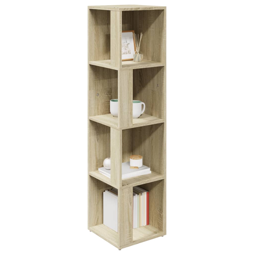 vidaXL Ντουλάπι Γωνία Sonoma Oak 33 x 33 x 132 εκ. από Μοριοσανίδα