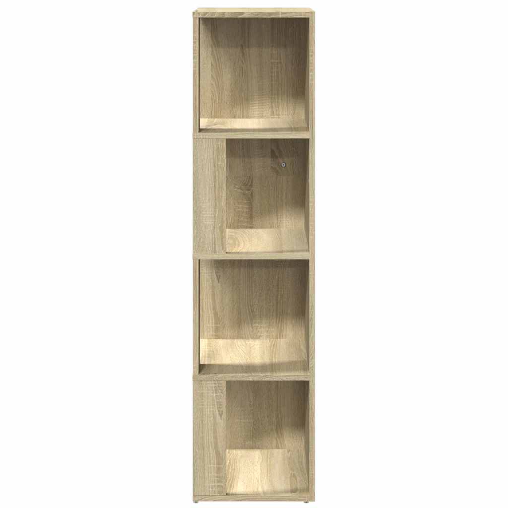 vidaXL Ντουλάπι Γωνία Sonoma Oak 33 x 33 x 132 εκ. από Μοριοσανίδα