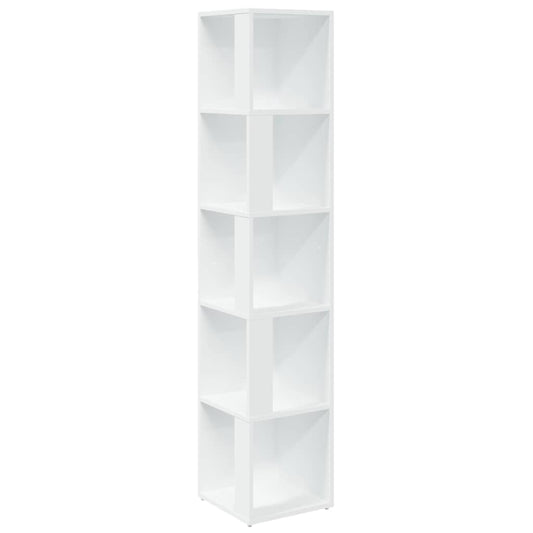 vidaXL Ντουλάπι Γωνία Λευκό 33 x 33 x 164,5 εκ. από Επεξ. Ξύλο