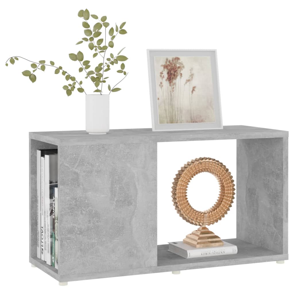 vidaXL Έπιπλο Τηλεόρασης Γκρι Σκυρ. 60 x 24 x 32 εκ. από Επεξ. Ξύλο