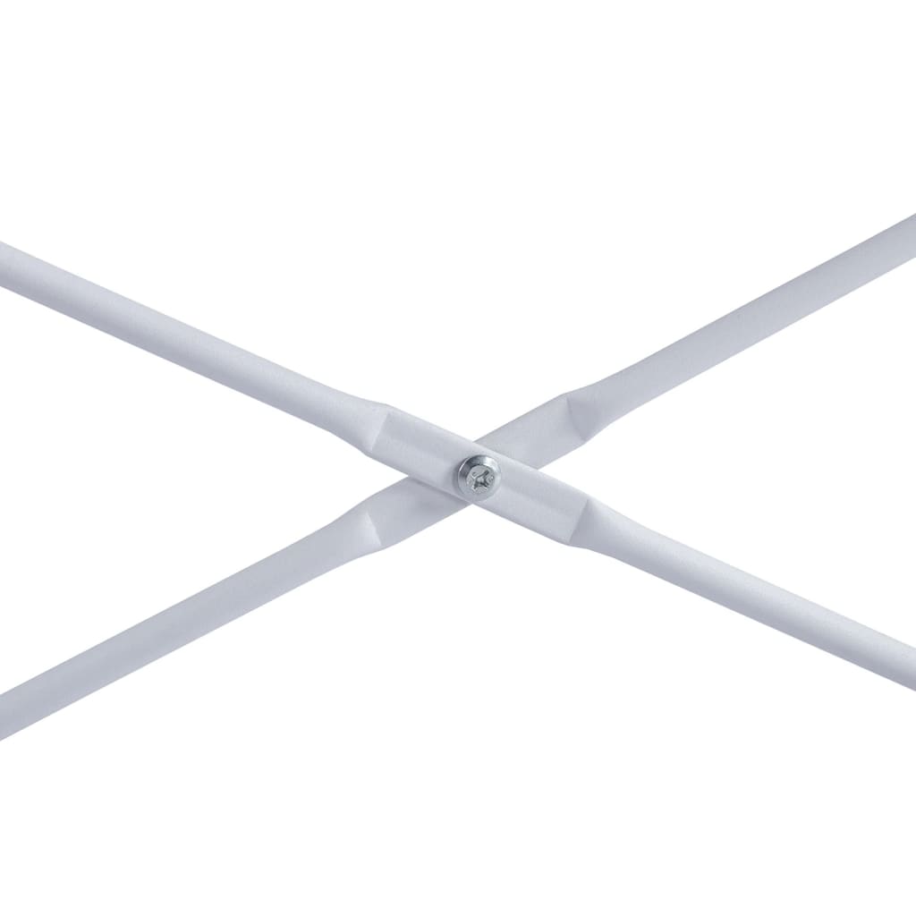 vidaXL Γραφείο Υπολογιστή Λευκό/Δρυς 110 x 60 x 70 εκ. Επεξ. Ξύλο