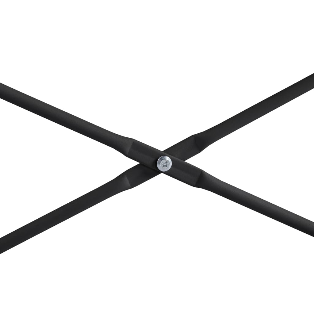 vidaXL Γραφείο Υπολογιστή Μαύρο 110 x 60 x 70 εκ. Επεξεργασμένο Ξύλο
