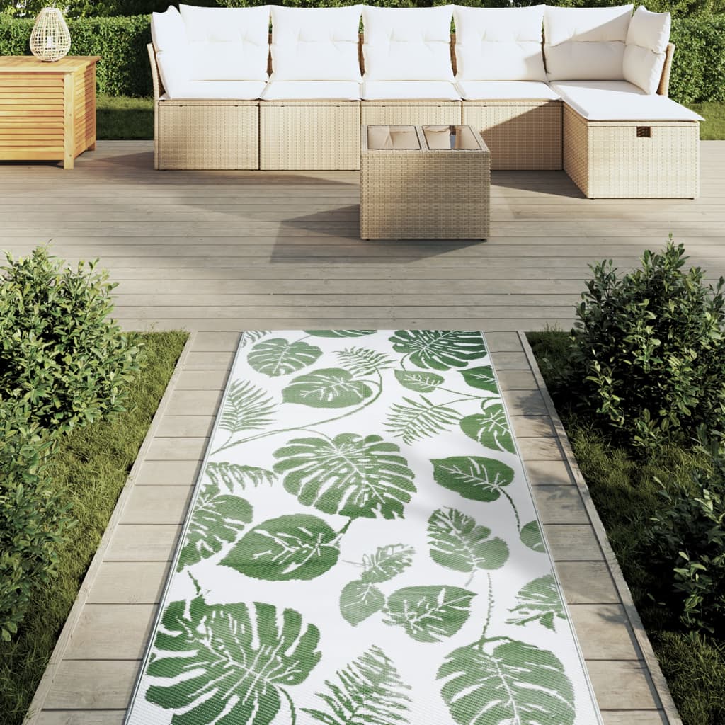 vidaXL Χαλί εξωτερικού χώρου ARAKIL Πράσινο 80x250 cm PP