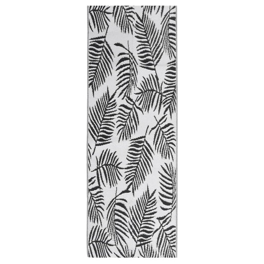 vidaXL Χαλί εξωτερικού χώρου ARAKIL Μαύρο 80x250 cm PP