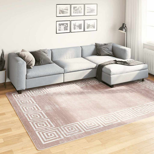 vidaXL Χαλί Πλενόμενο Μπεζ 190 x 300 εκ.