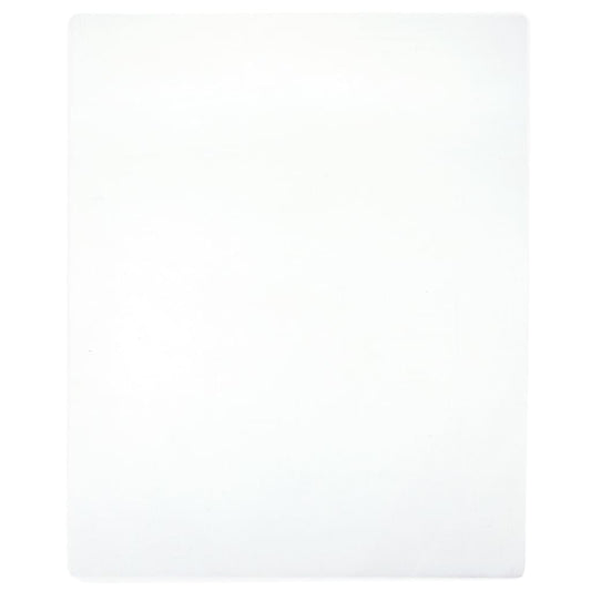 vidaXL Σεντόνια με Λάστιχο 2 τεμ. Λευκά 180x200 εκ. Βαμβακερό Ζέρσεϊ