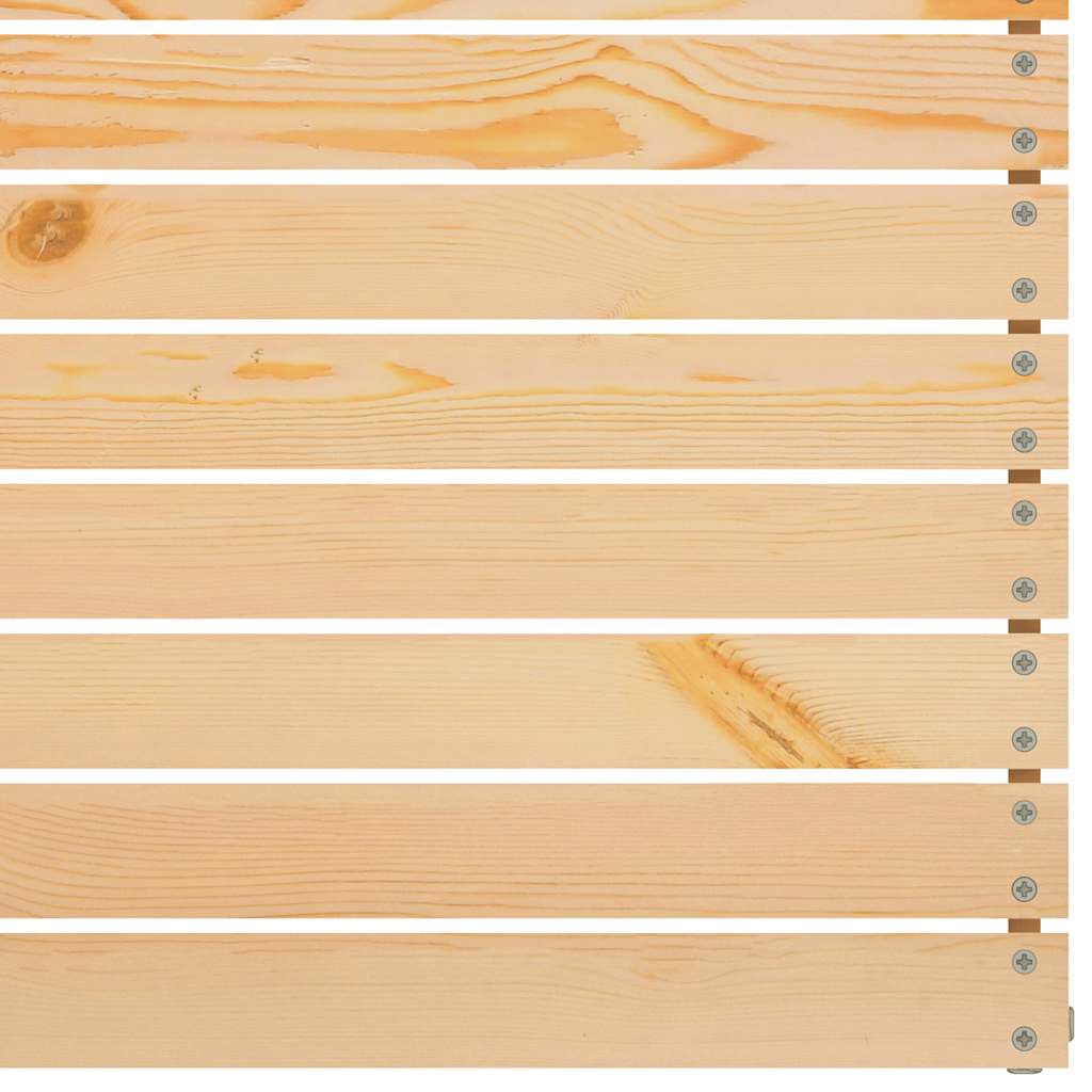 vidaXL Καναπές Κήπου Γωνιακός από Μασίφ Ξύλο Πεύκου