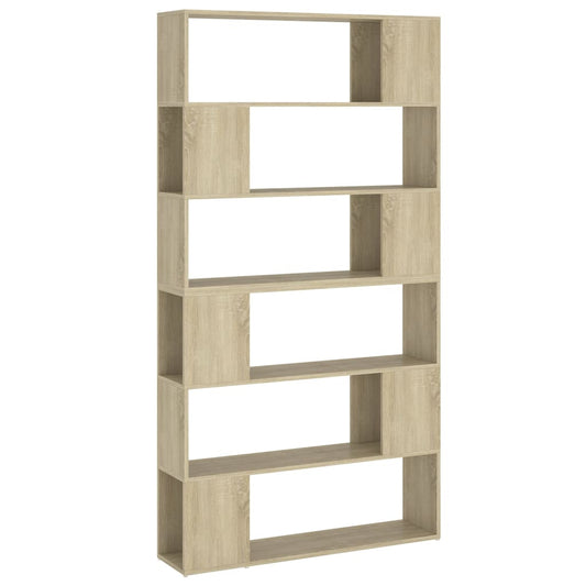 vidaXL Βιβλιοθήκη/Διαχωριστικό Χώρου Sonoma Δρυς 100 x 24 x 188 εκ.