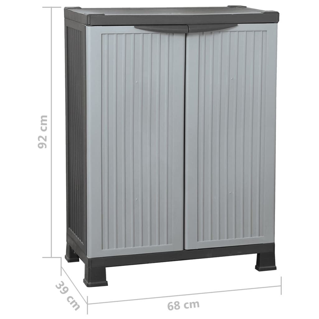vidaXL Πλαστικό Ντουλάπι 68 x 39 x 92 εκ.