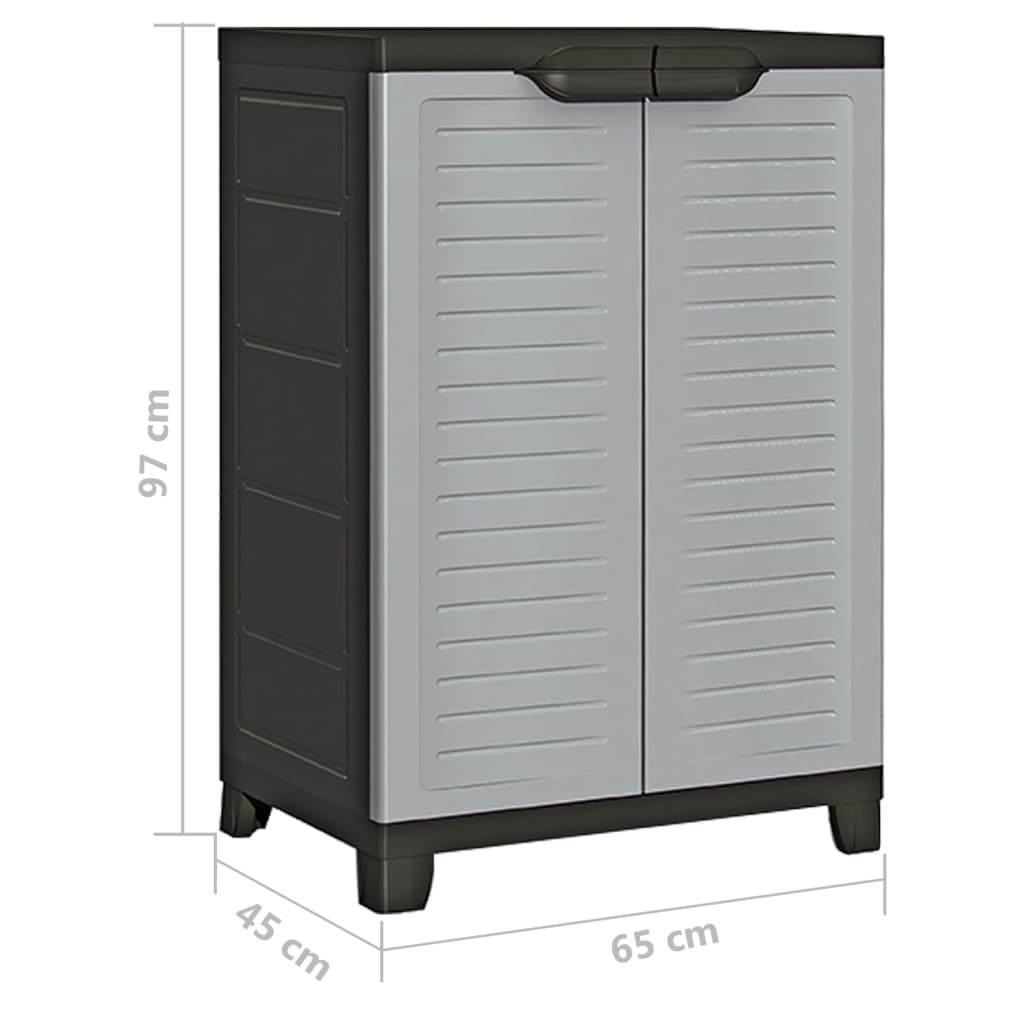 vidaXL Πλαστικό Ντουλάπι 65 x 45 x 97 εκ.