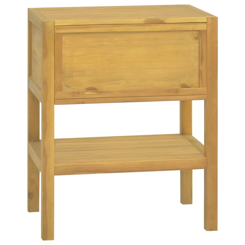 vidaXL Έπιπλο Μπάνιου 60x40x75 εκ. από Μασίφ Ξύλο Teak