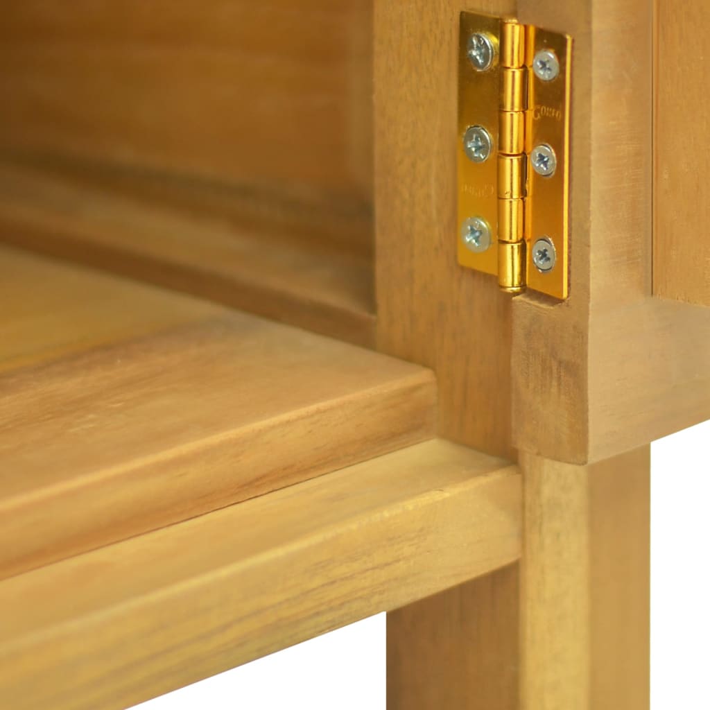 vidaXL Έπιπλο Μπάνιου 60x40x75 εκ. από Μασίφ Ξύλο Teak