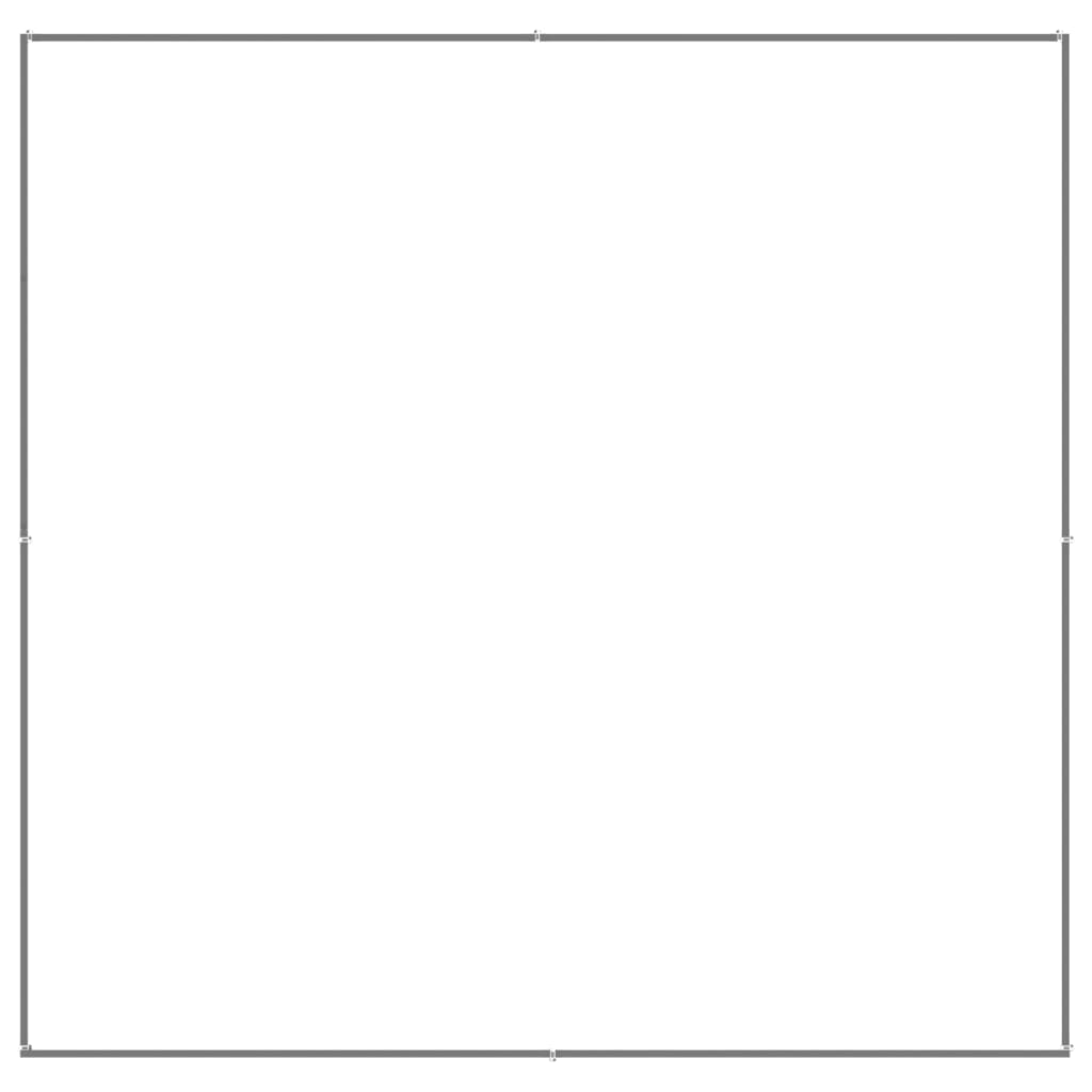 vidaXL Σπιτάκι Σκύλου Ασημί 4 μ² Ατσάλινο