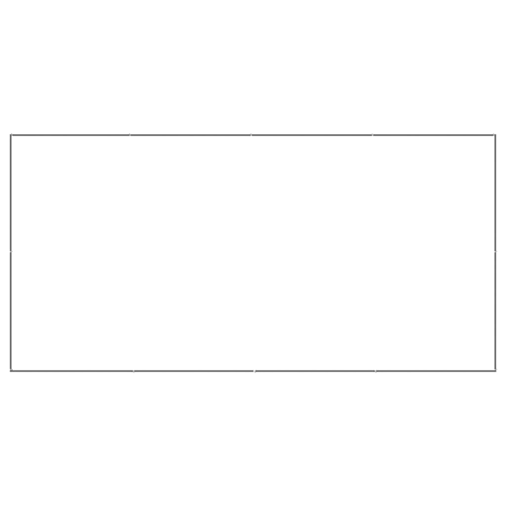 vidaXL Σπιτάκι Σκύλου Ασημί 8 μ² Ατσάλινο