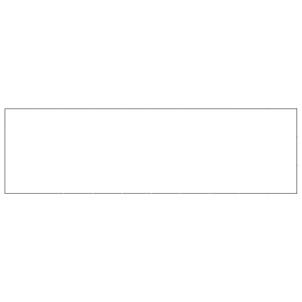 vidaXL Σπιτάκι Σκύλου Μαύρο 30 μ² Ατσάλινο