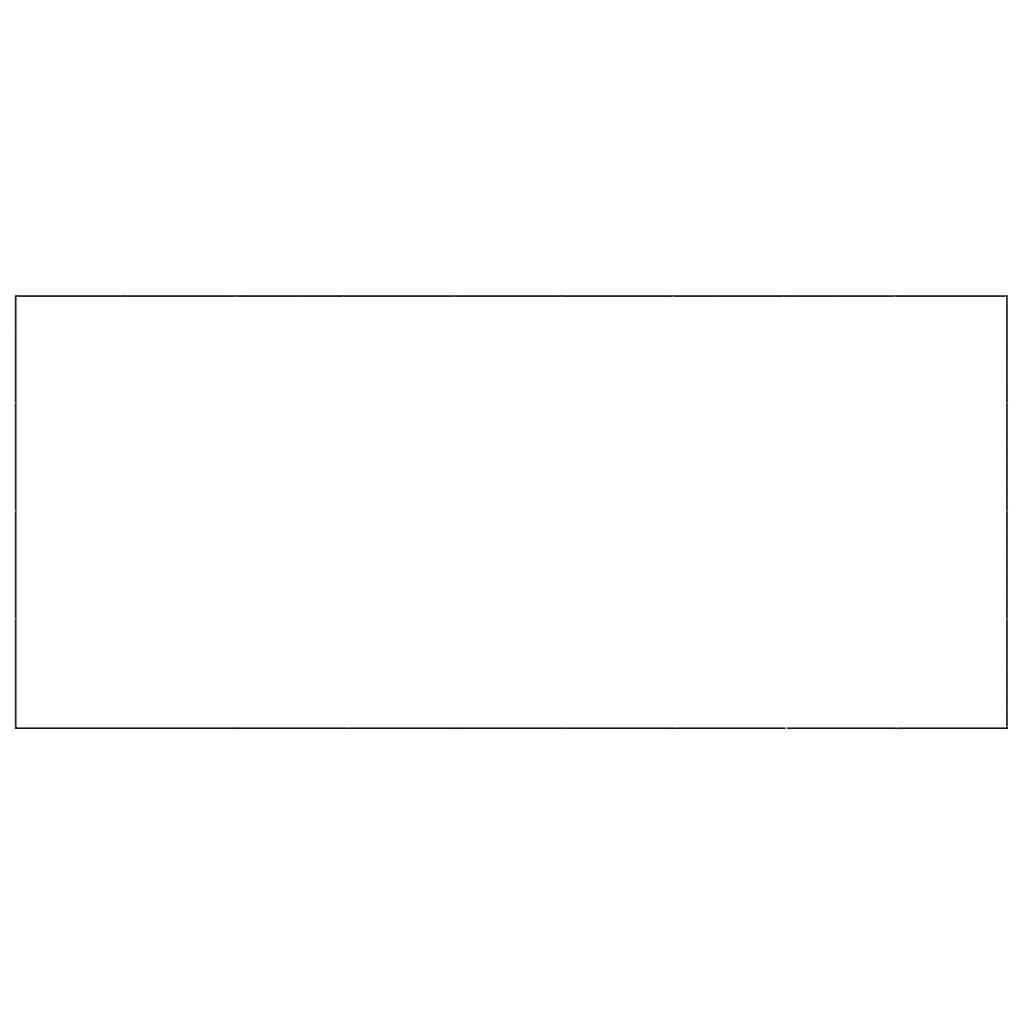 vidaXL Σπιτάκι Σκύλου Μαύρο 36 μ² Ατσάλινο