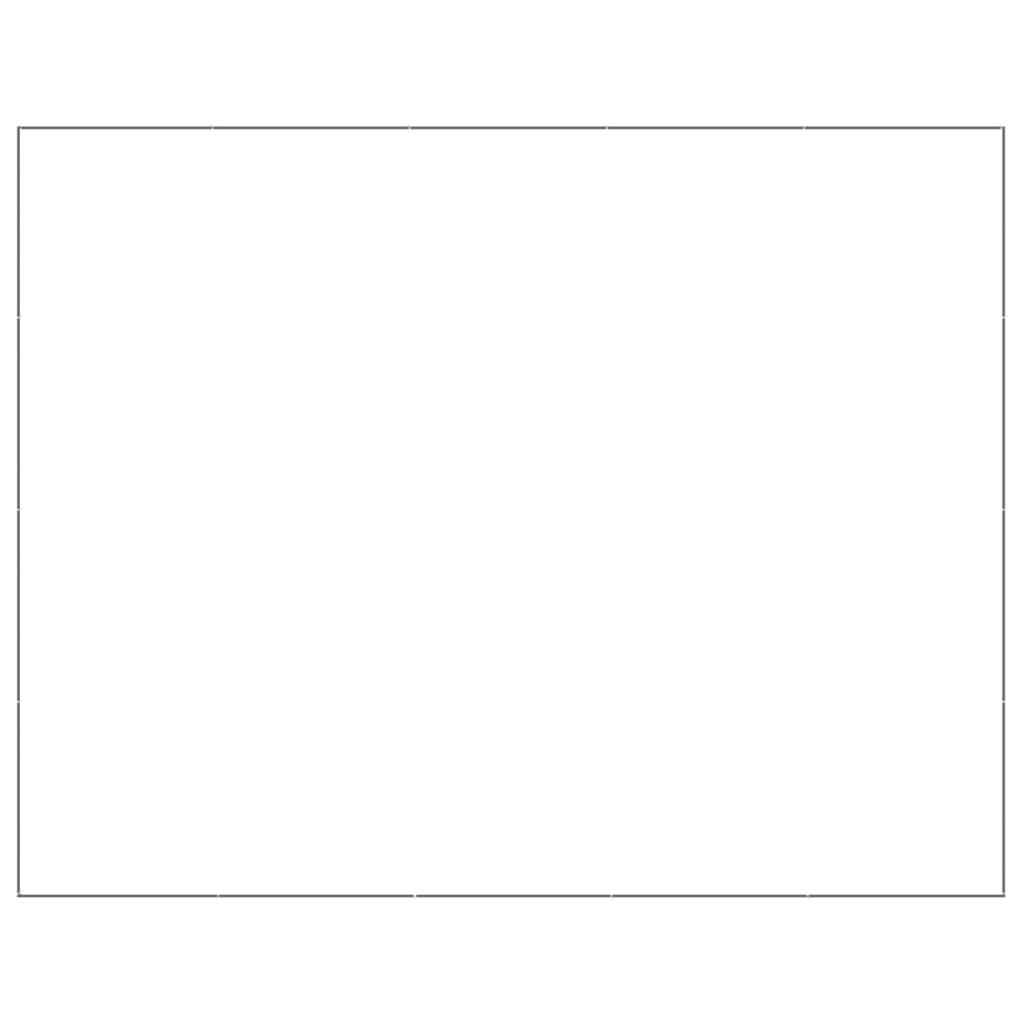 vidaXL Σπιτάκι Σκύλου Ασημί 20 μ² Ατσάλινο