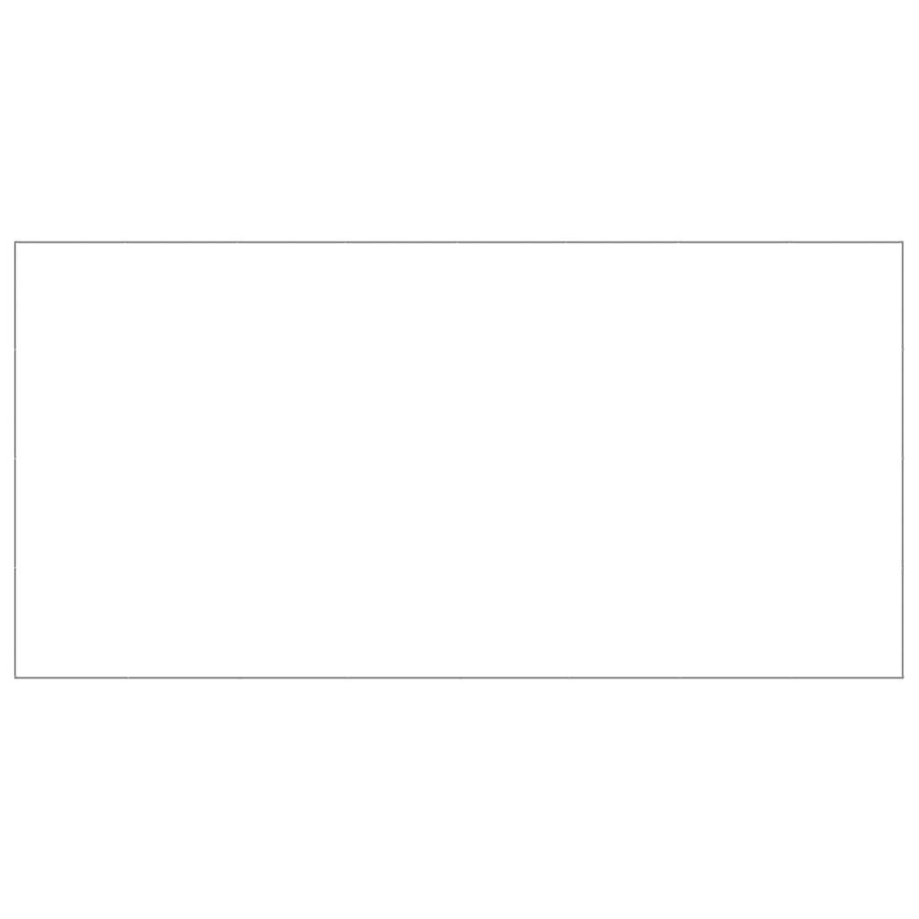 vidaXL Σπιτάκι Σκύλου Ασημί 32 μ² Ατσάλινο