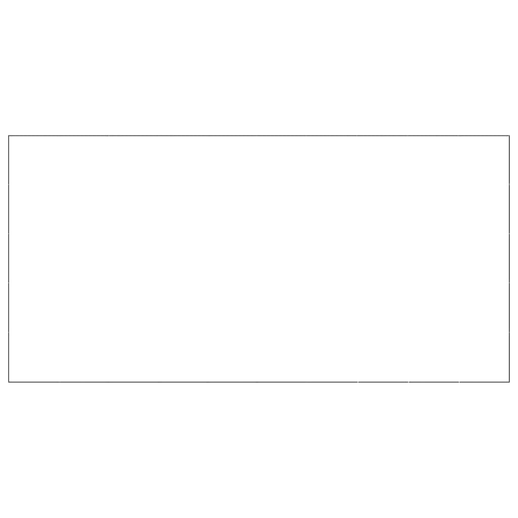 vidaXL Σπιτάκι Σκύλου Μαύρο 50 μ² Ατσάλινο