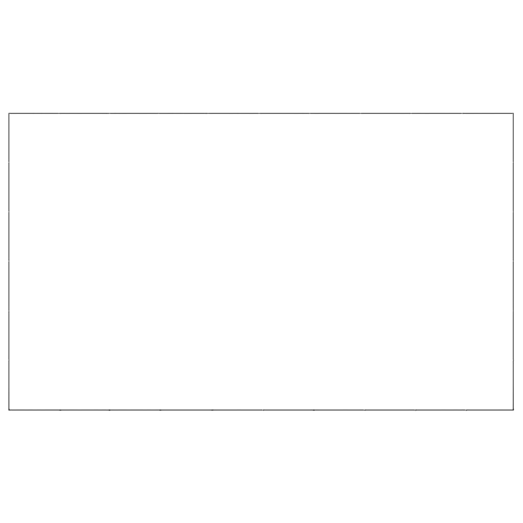 vidaXL Σπιτάκι Σκύλου Μαύρο 54 μ² Ατσάλινο