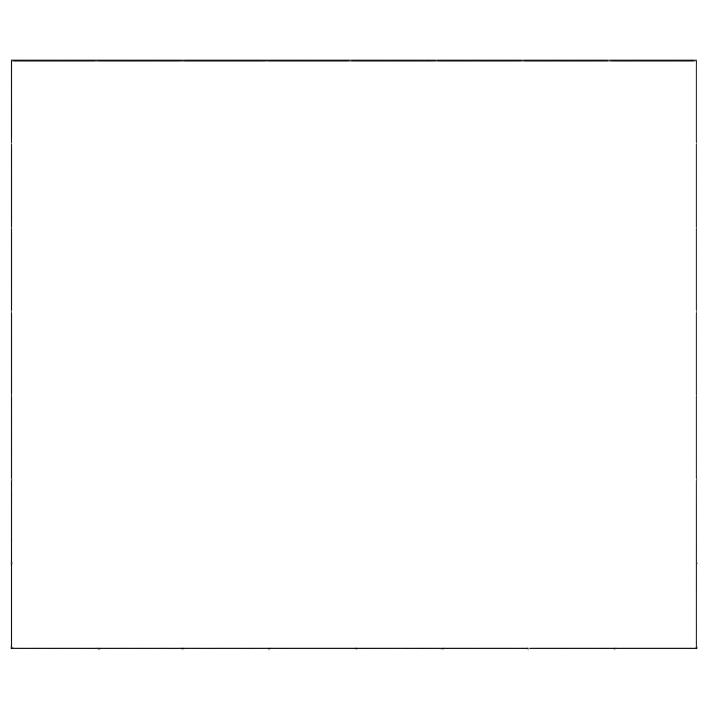 vidaXL Σπιτάκι Σκύλου Μαύρο 56 μ² Ατσάλινο