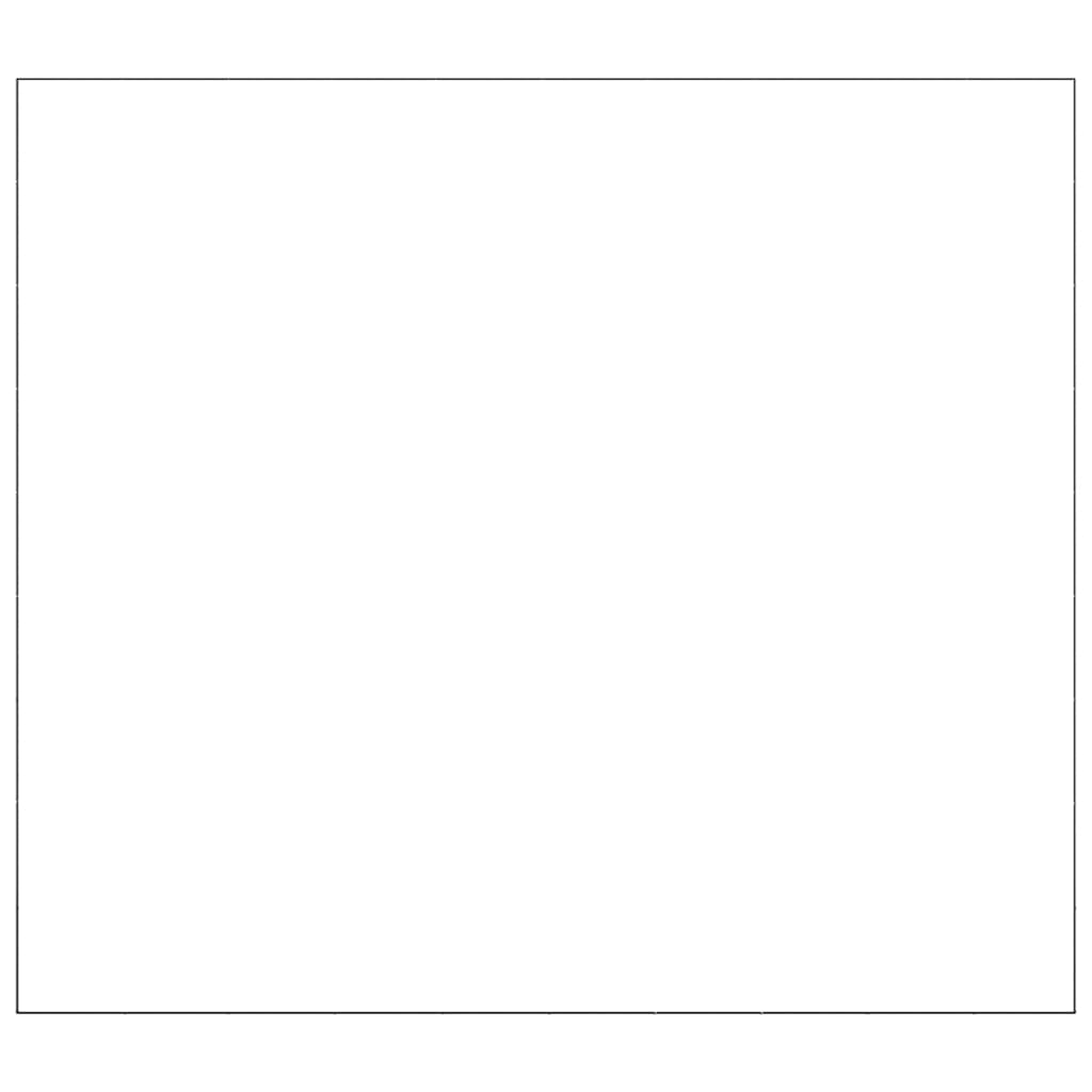 vidaXL Σπιτάκι Σκύλου Μαύρο 90 μ² Ατσάλινο