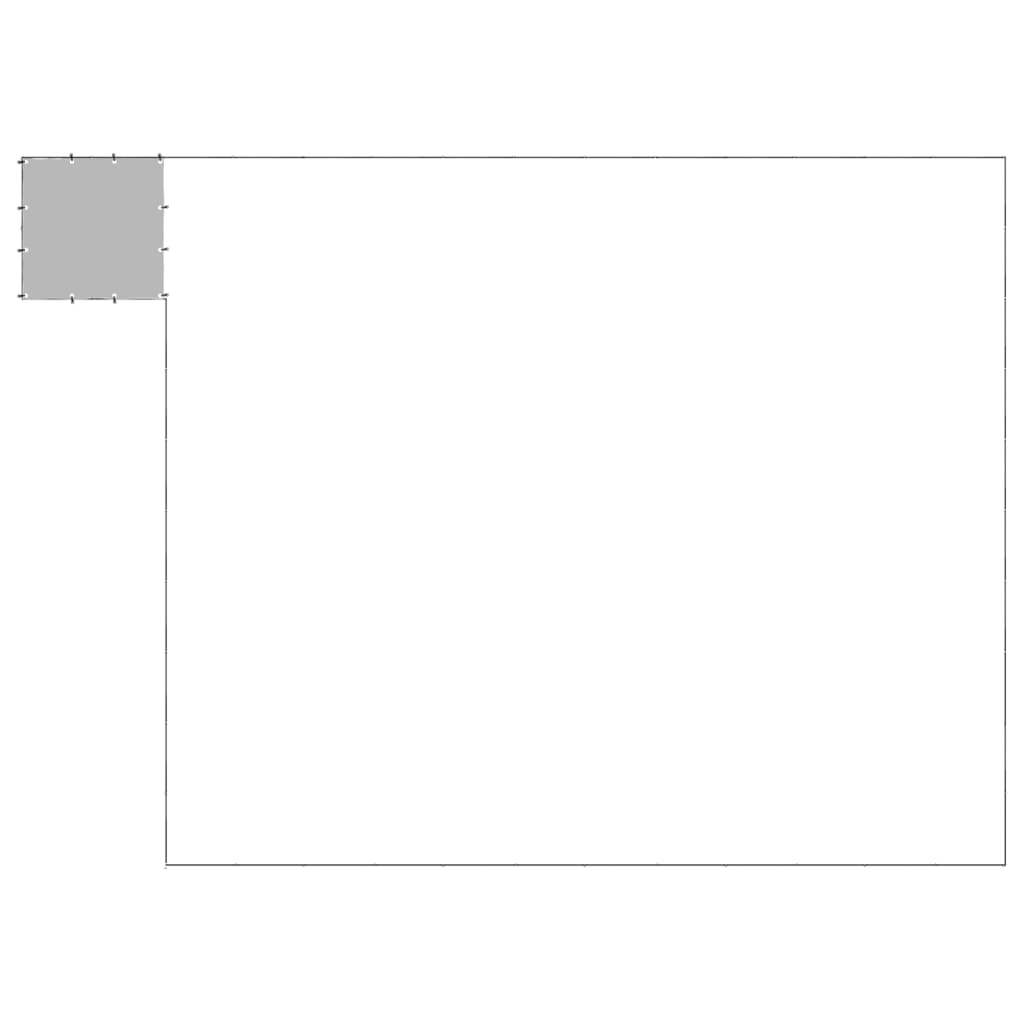 vidaXL Σπιτάκι Σκύλου Μαύρο 37,51 μ² Ατσάλινο