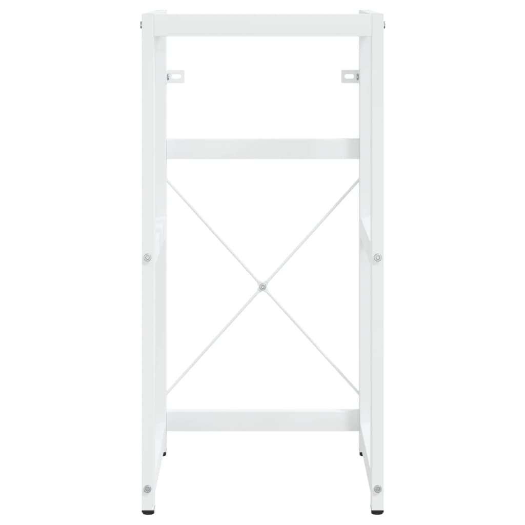 vidaXL Έπιπλο Μπάνιου Λευκό 40 x 38 x 83 εκ. Σιδερένιο