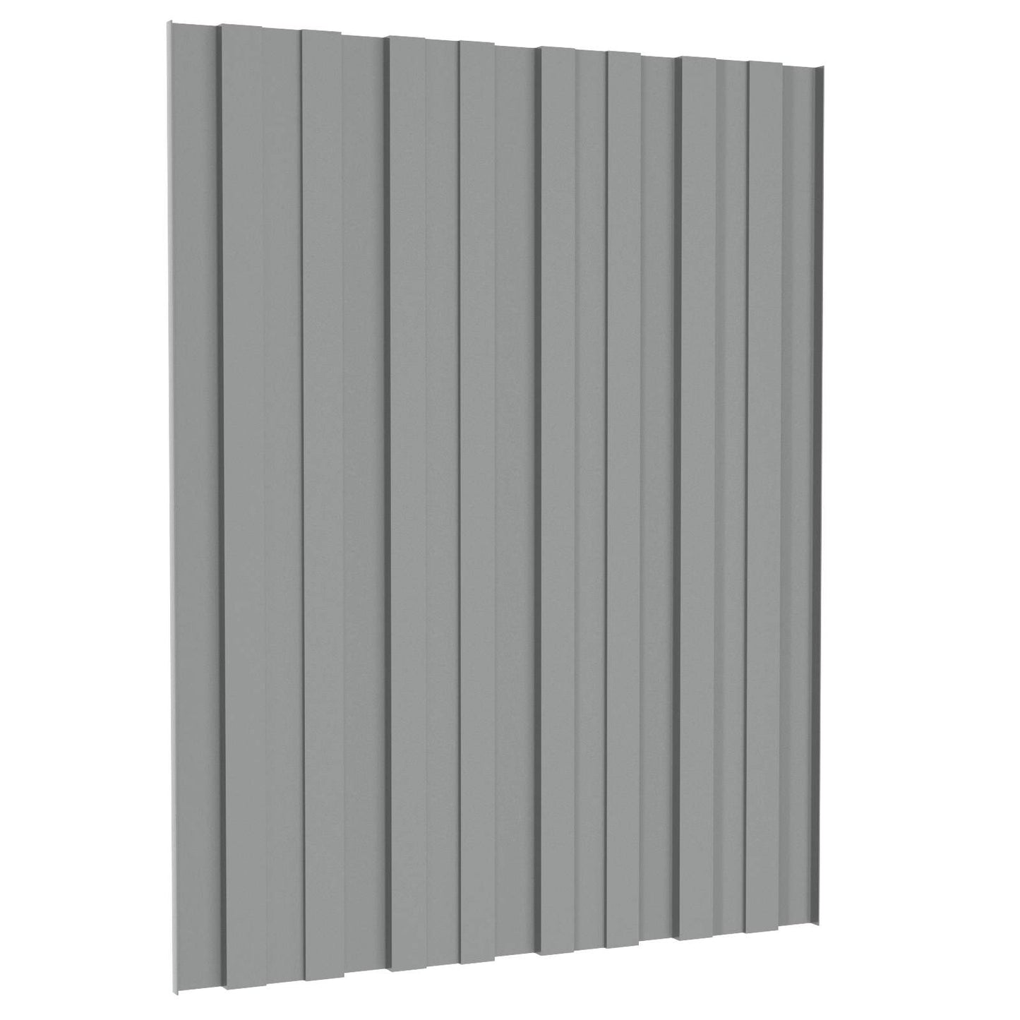 vidaXL Πάνελ οροφής 12 pcs Γκρι 60 x 45 cm Γαλβανισμένος χάλυβας