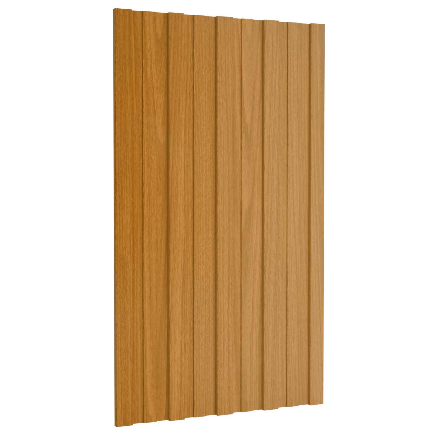vidaXL Πάνελ οροφής 12 pcs Φυσικό 80 x 45 cm Γαλβανισμένος χάλυβας