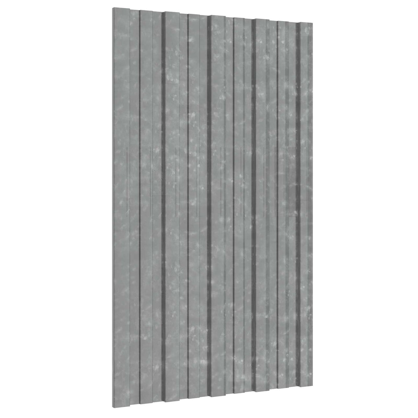 vidaXL Πάνελ οροφής 36 pcs Ασημί 80 x 45 cm Γαλβανισμένος χάλυβας