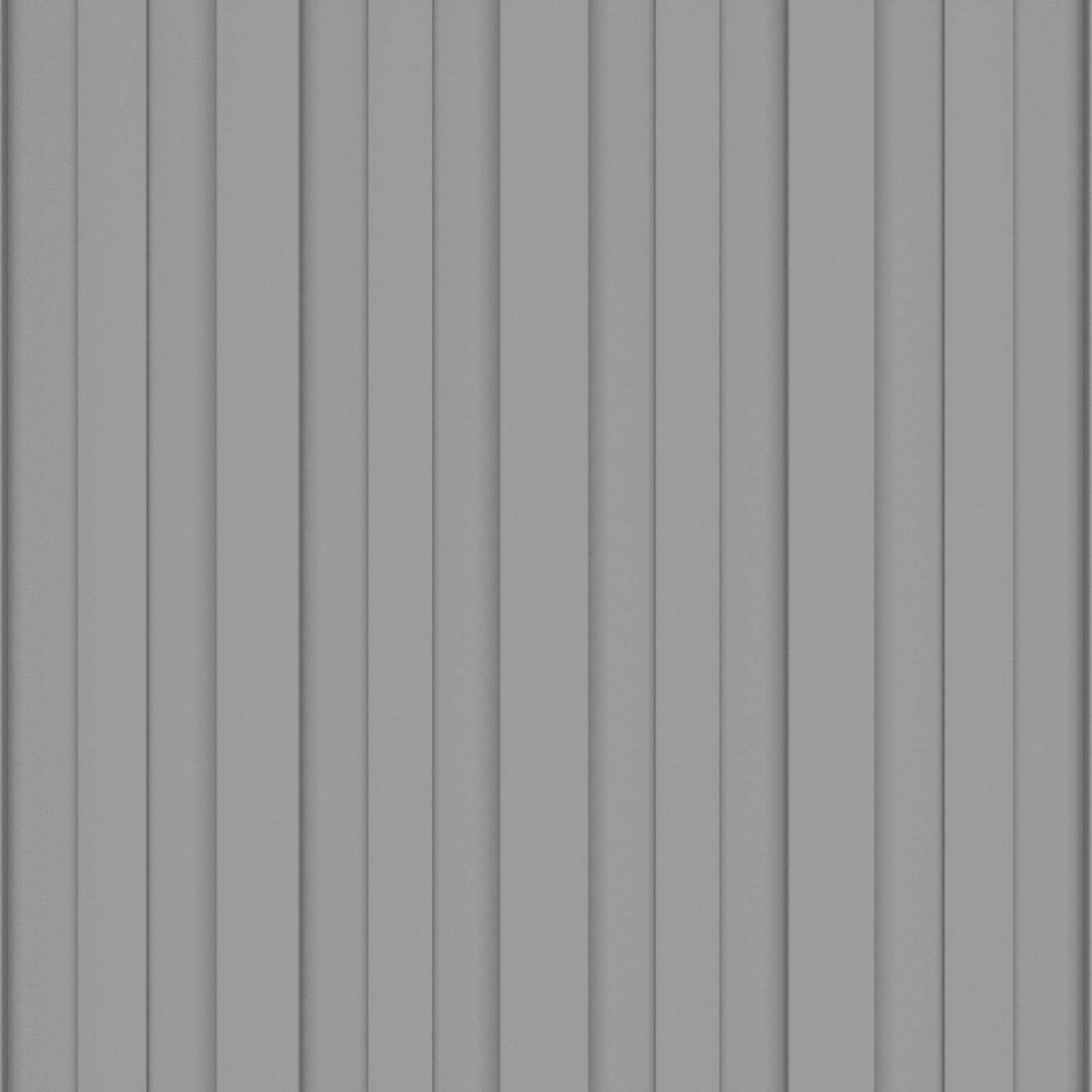 vidaXL Πάνελ οροφής 12 pcs Γκρι 100 x 45 cm Γαλβανισμένος χάλυβας