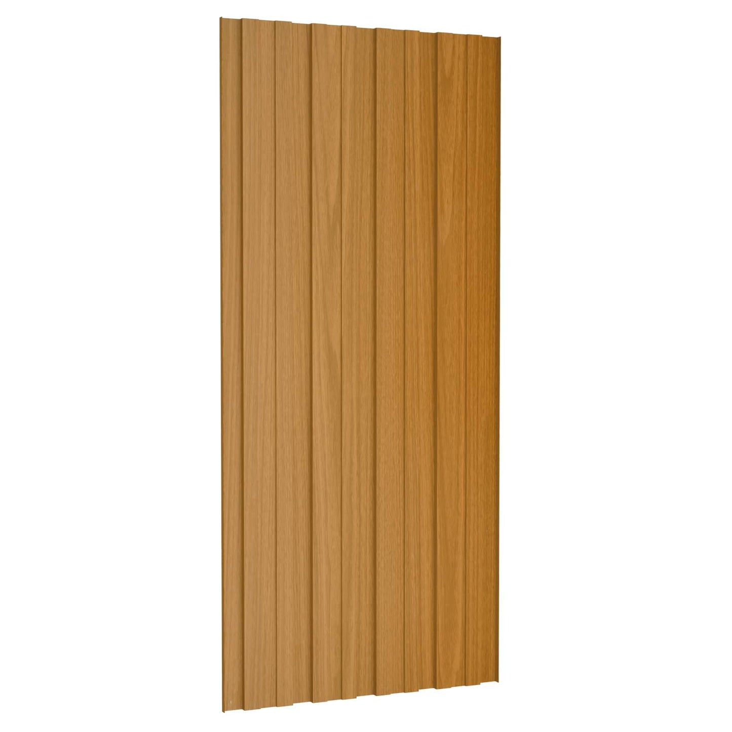 vidaXL Πάνελ οροφής 36 pcs Φυσικό 100 x 45 cm Γαλβανισμένος χάλυβας