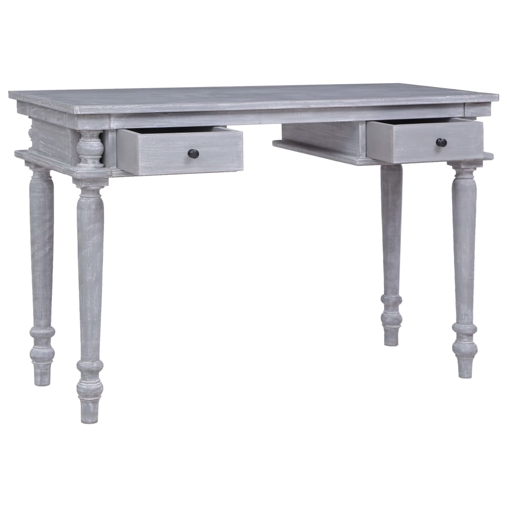 vidaXL Γραφείο 115 x 50 x 78 εκ. από Μασίφ Μαόνι