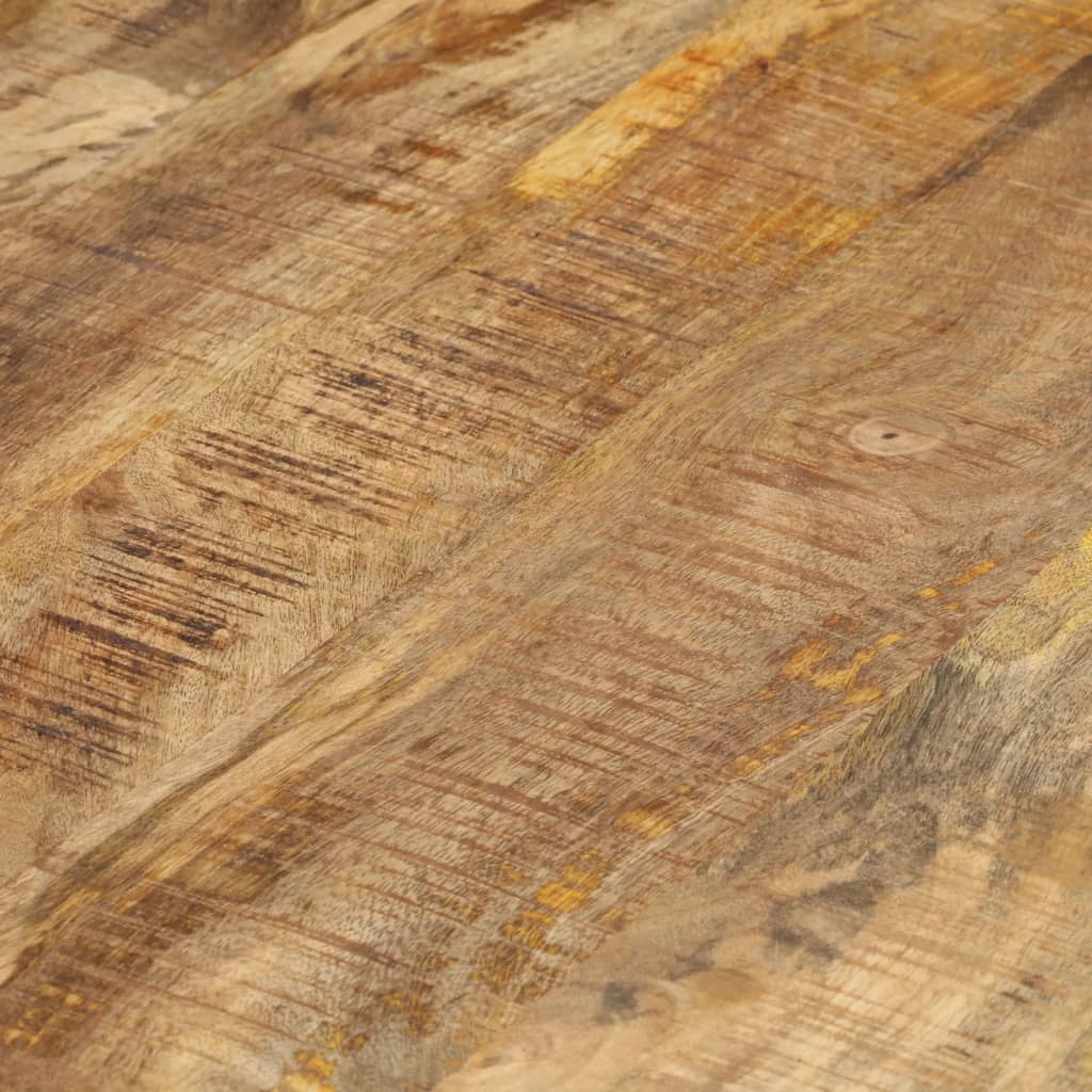 vidaXL Τραπεζάκια Ζιγκόν 3 τεμ. από Ακατέργαστο Ξύλο Μάνγκο