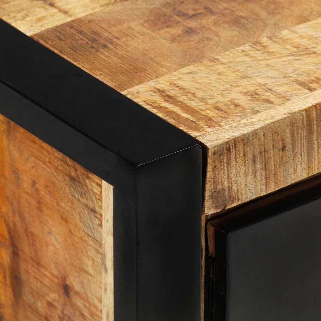 vidaXL Έπιπλο Τηλεόρασης 120 x 30 x 40 εκ. από Μασίφ Ξύλο Μάνγκο