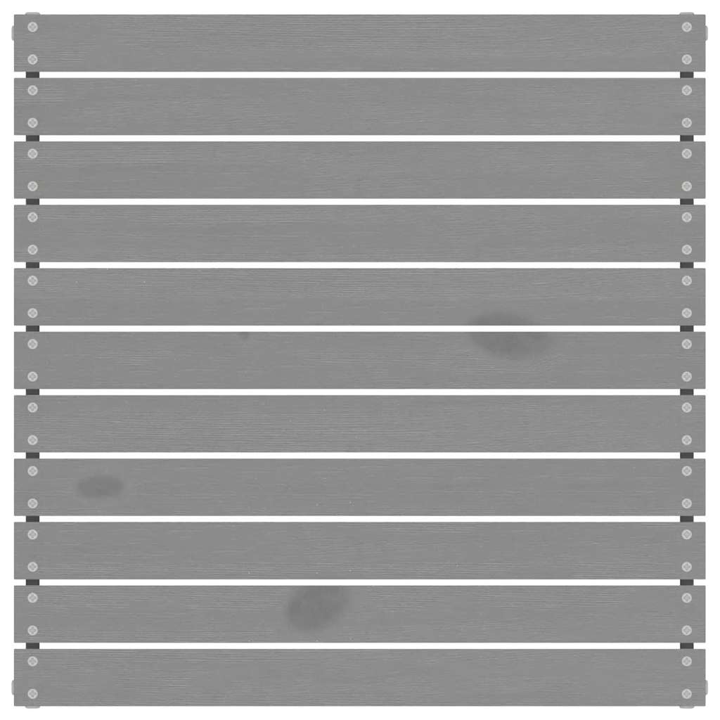 vidaXL Σαλόνι Κήπου Σετ 3 Τεμαχίων Γκρι Μασίφ Ξύλο Πεύκου & Μαξιλάρια