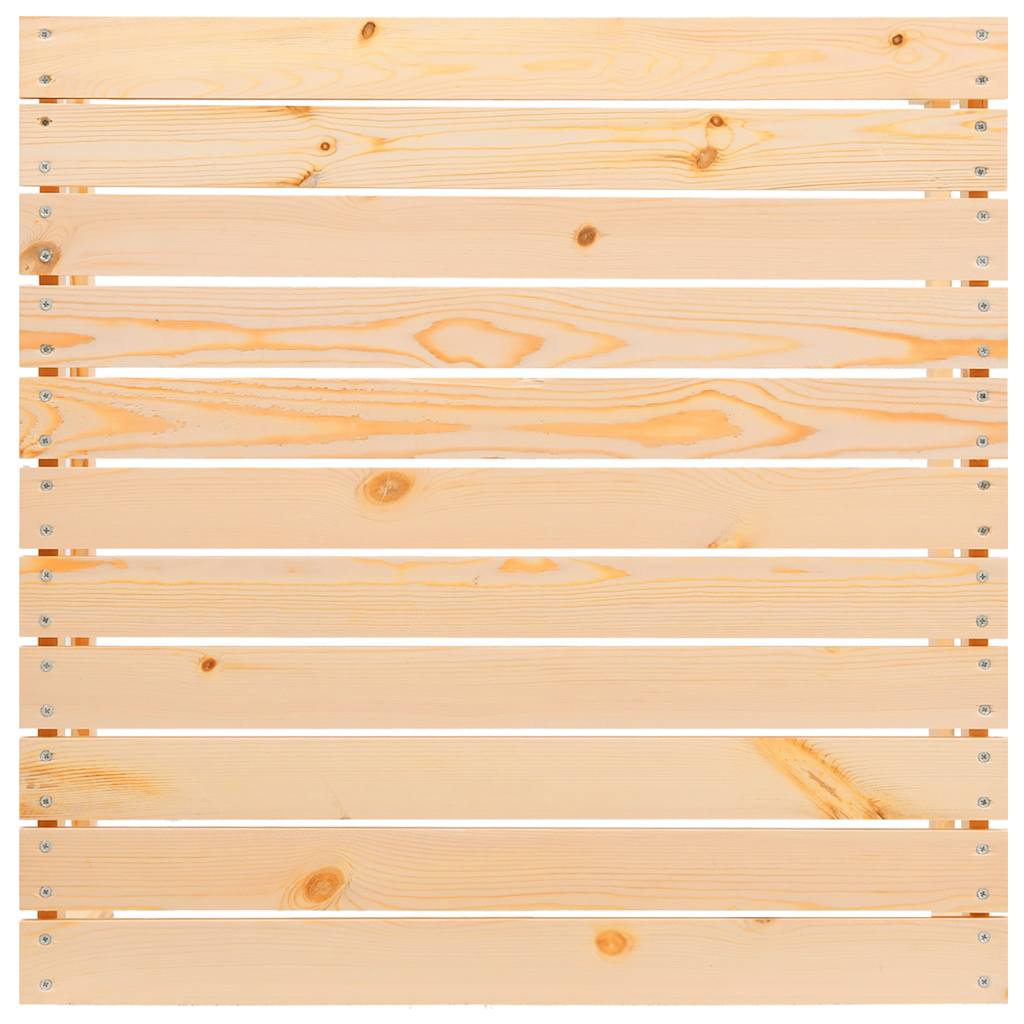 vidaXL Σαλόνι Κήπου Σετ 3 Τεμαχίων Μασίφ Ξύλο Πεύκου με Γκρι Μαξιλάρια