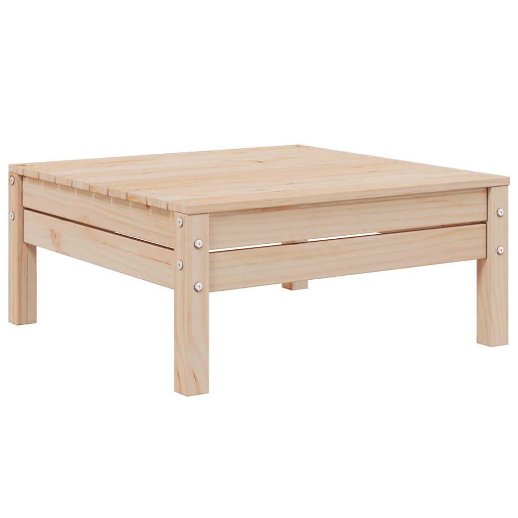 vidaXL Σαλόνι Κήπου Σετ 3 Τεμαχίων από Μασίφ Ξύλο Πεύκου με Μαξιλάρια