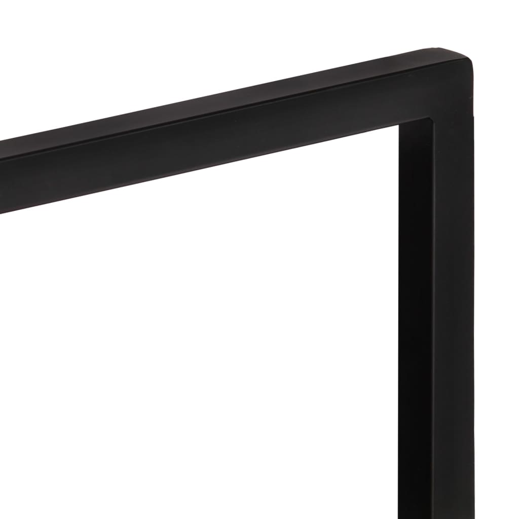 vidaXL Ράφια Τοίχου 2 Τεμ. 40x24x35 εκ. Μασίφ Ξύλο Ακακίας & Ατσάλι