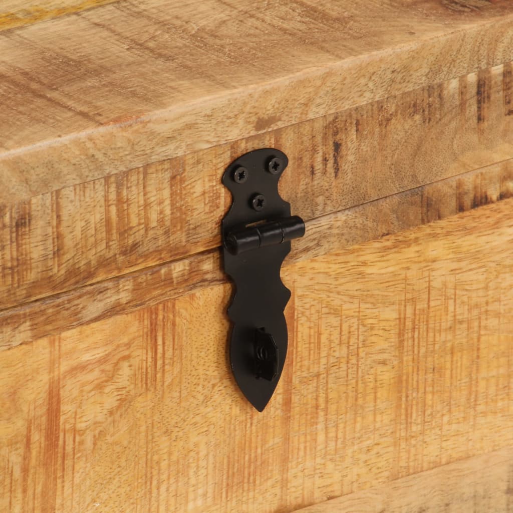 vidaXL Μπαούλο Αποθήκευσης 39 x 28 x 31 εκ. από Μασίφ Ξύλο Μάνγκο