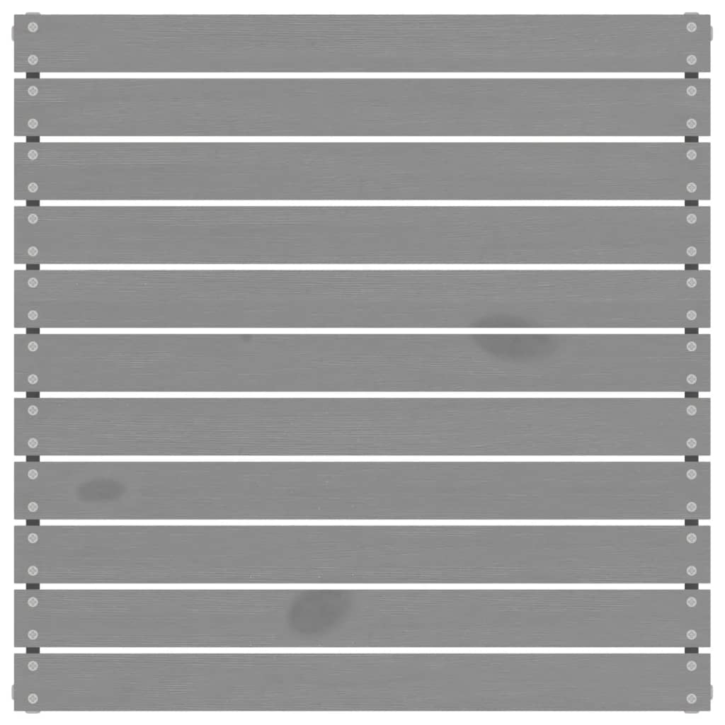 vidaXL Σαλόνι Κήπου Σετ 3 Τεμαχίων Γκρι από Μασίφ Ξύλο Πεύκου